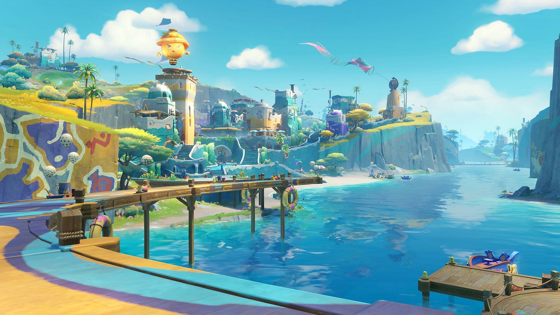 New map 'Easybreeze Holiday Resort' (Image via HoYoverse)